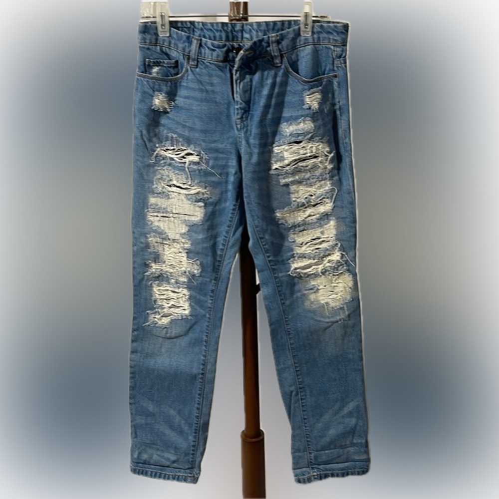 BLANK NYC NORDSTROM PATCHED JEANS 28